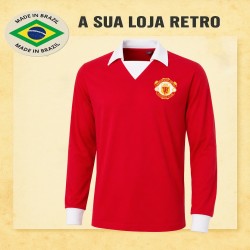 Camisa retrô Manchester United ML Georges Best - ENG