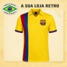 camisa retrô Barcelona ESP