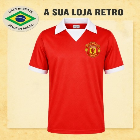 Camisa retro Manchester United - ENG