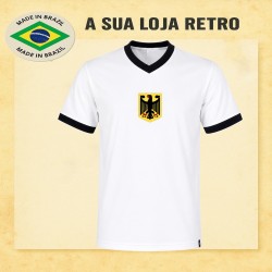 Camisa retrô Alemanha Beckenbauer 1970