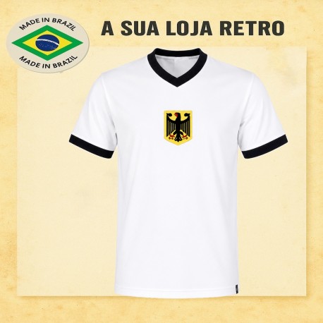 Camisa retrô Seleçao da Alemanha Beckenbauer.