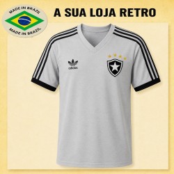 Camisa retrô Botafogo Cinza