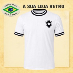 Camisa retrô Botafogo vintage branca