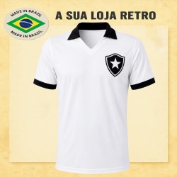 Camisa retrô Botafogo Branca 1962