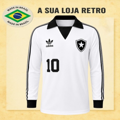 Camisa retrô Botafogo branca ML 1987
