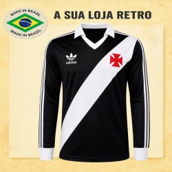 Camisa retro Vasco Preta ML