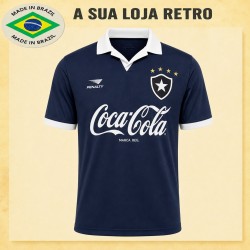 Camisa retrô Botafogo Preta Penalty Coca Cola