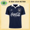 Camisa retrô Botafogo Preta Penalty Coca Cola