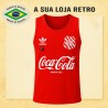 - Regata retrô Bangu vermelha coca cola 1987