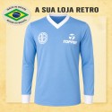 Camisa Retrô Belgrano ML- ARG