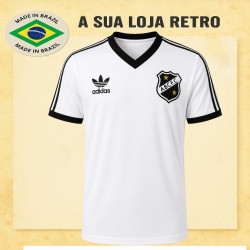 Camisa retrô Abc branca 1986