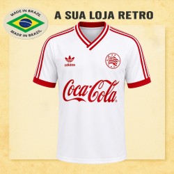 Camisa retrô Nautico Branca comemorativa