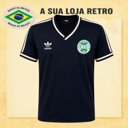 Camisa logo Coritiba comemorativa preta