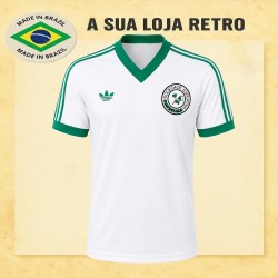 Camisa retrô Matsubara SE Logo branca . 1980