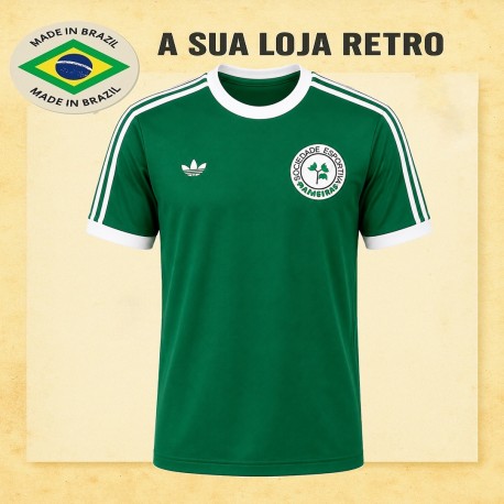 Camisa retrô Matsubara SE verde 1987