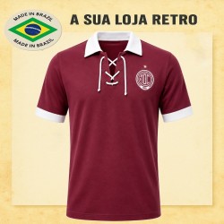 Camisa retrô Desportiva Leônico cordinha