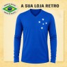 Camisa retrô Cruzeiro manga longa - 1976