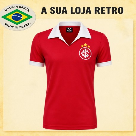 Camisa retrô baby look Internacional 