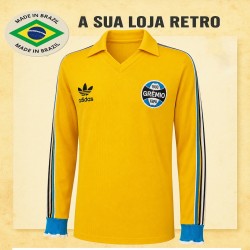 - Camisa retrô Grêmio Goleiro Amarela ML - 1983