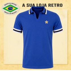 Camisa retrô Juventus azul 1981 - ITA