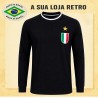 Camisa retrô Juventus de turim goleiro preto 1975-1976