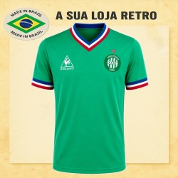 Camisa retrô AS ST Etienne FRA