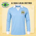 Camisa retrô Manchester City ML 1963