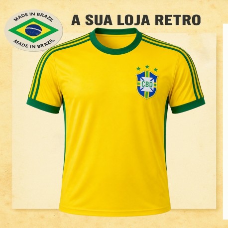 Camisa retrô Seleção brasileira - 1978