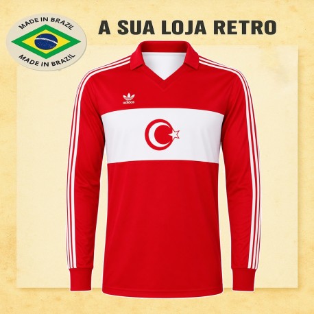 Camisa retrô Turquia ML - 1989