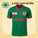Camisa retrô Libano verde