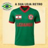 Camisa retrô Libano verde
