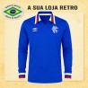 Camisa retrô Glasgow Rangers ML 1980 ESCSC