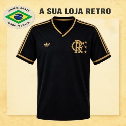 Camisa retrô Flamengo Gold