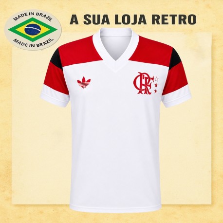 Camisa retrô Flamengo baby look 1981