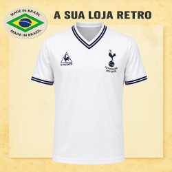 Camisa retrô Tottenham Hotspur Spurs le Coq
