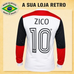 Camisa retrô Flamengo ML Zico 1981 - ML