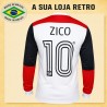 Camisa retrô Flamengo ML Zico 1981 - ML