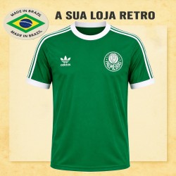 Camisa retrô Palmeiras Logo 1977