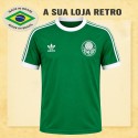 Camisa retrô Palmeiras Logo 1977