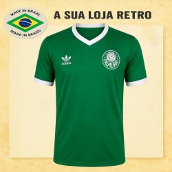 Camisa retro Palmeiras logo - 1986