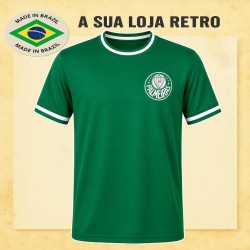 Camisa retrô Palmeiras Verde 1973 - 76