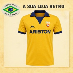 Camisa Retrô Juventus de Turim Ariston 83-84