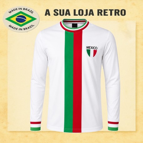 Camisa retrô Mexico ML Away.1978