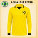 Camisa retrô Borussia Dortmunt ML - ALE
