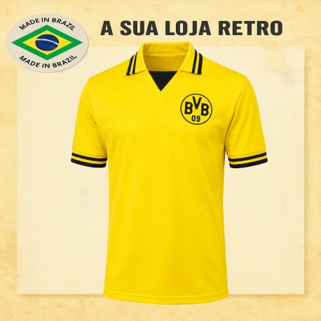 Camisa retrô Borussia Dortmunt ALE