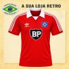 Camisa retrô Hamburgo SV BP vermelha-1980