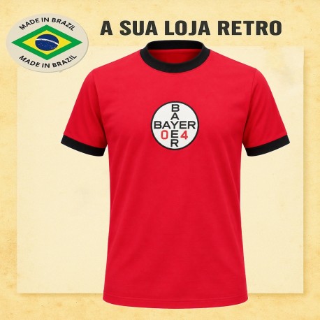 Camisa retrô Bayern 04 leverkusen 1970 - ALE