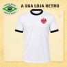 Camisa retrô Eintracht Frankfurt branca 1970 - ALE