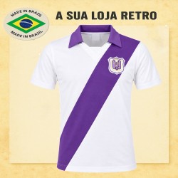 Camisa retrô Anderlecht Roxa 1970 - BEL
