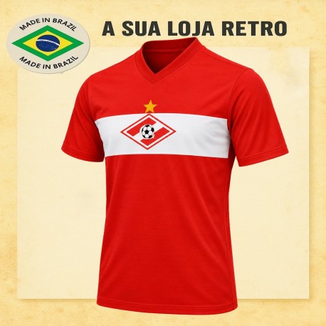 Camisa retrô Spartak Moscow - RUS